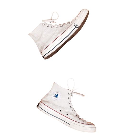Converse x KITH Chuck Taylor All Star 70 Hi Kith Natural Monogram - Picture 1 of 12
